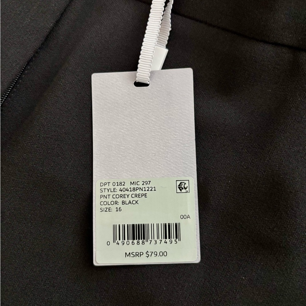 Preston & York Women’s Black Dress Pants - Picture 2 of 7